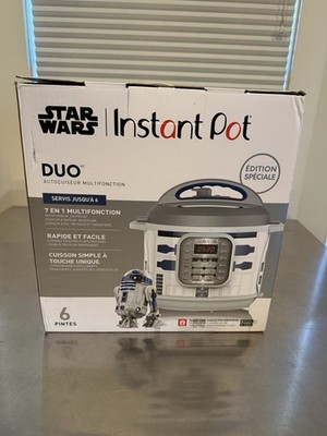 Star Wars~R2D2~R2-D2~Duo Instant Pot Pressure Cooker 6 Qt Special