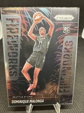 2025 Panini Prizm WNBA Fireworks Dominique Malonga RC Seattle Storm