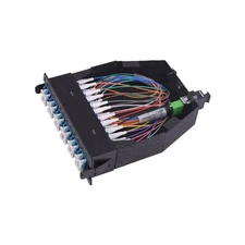 MTP APC-24 to 12x LC UPC Duplex Type A 24 Fibers OS2 SingleMode MTP/MPO Cassette
