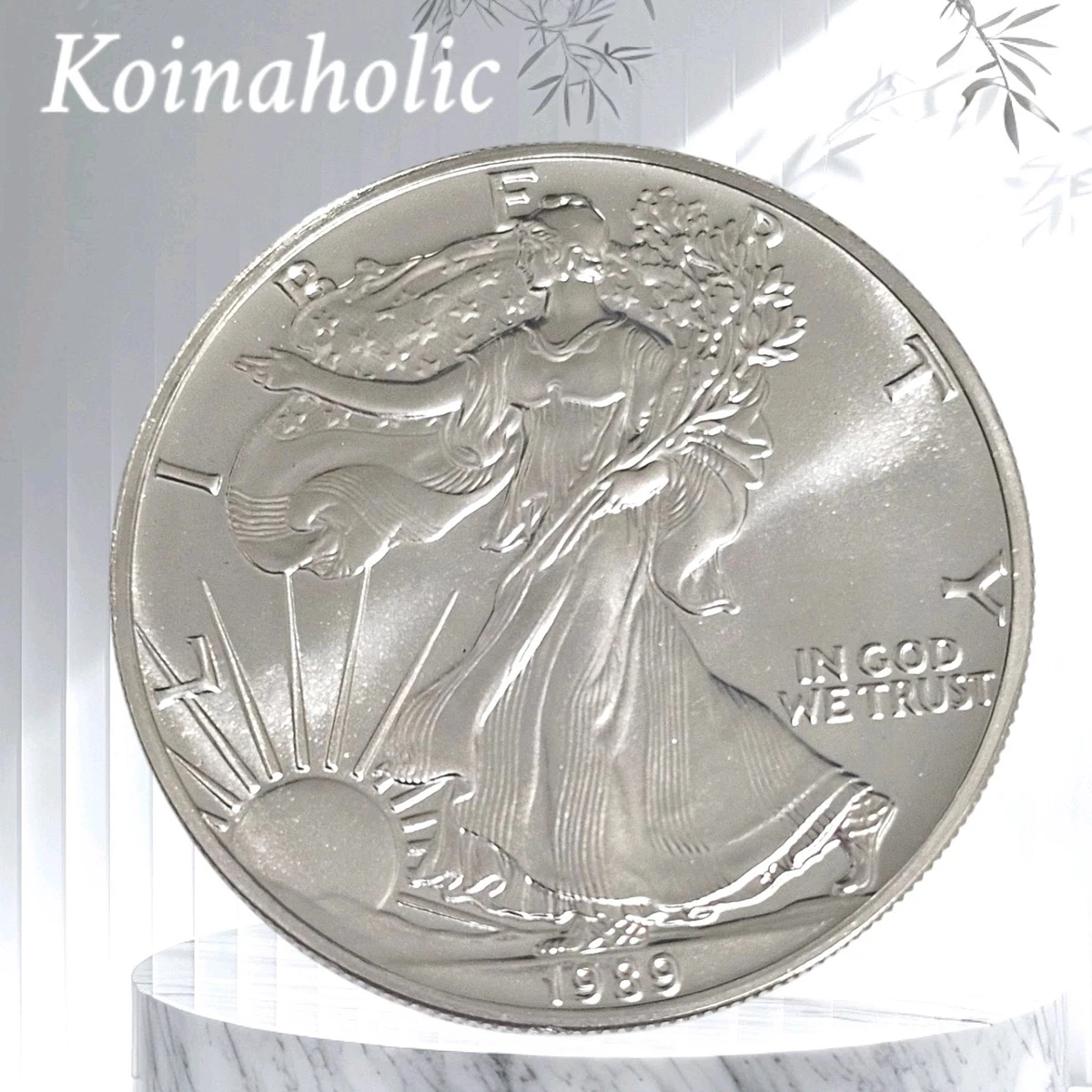 American Eagle Ungraded 1989 Silver Bullion Coins for sale | eBay
