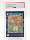 BO NIX 2024 DONRUSS OPTIC PURPLE SCOPE RATED ROOKIE #209 BRONCOS PSA 10 Q0004