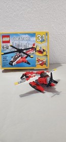 LEGO Creator 3 in 1 Red Aircraft 31057 Complete w/ Box