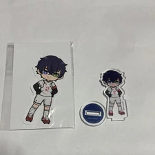 Blue Lock Oliva Aisora ​​Acrylic Stand Sticker Set Daiso