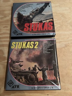 Super 8 Tonfilm S/W, Stukas Teil 1+2,  Herstellung 1940, UfA,  Regie Karl Ritter