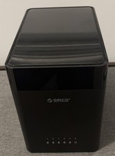 ORICO 5 Bay 3.5" External Hard Drive Enclosure USB C Magnetic Tool-Free