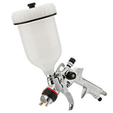 Pistola per verniciatura vernice spray spray professionale HVLP aria compressa vernice pistola 0,6 L x 1,5 mm
