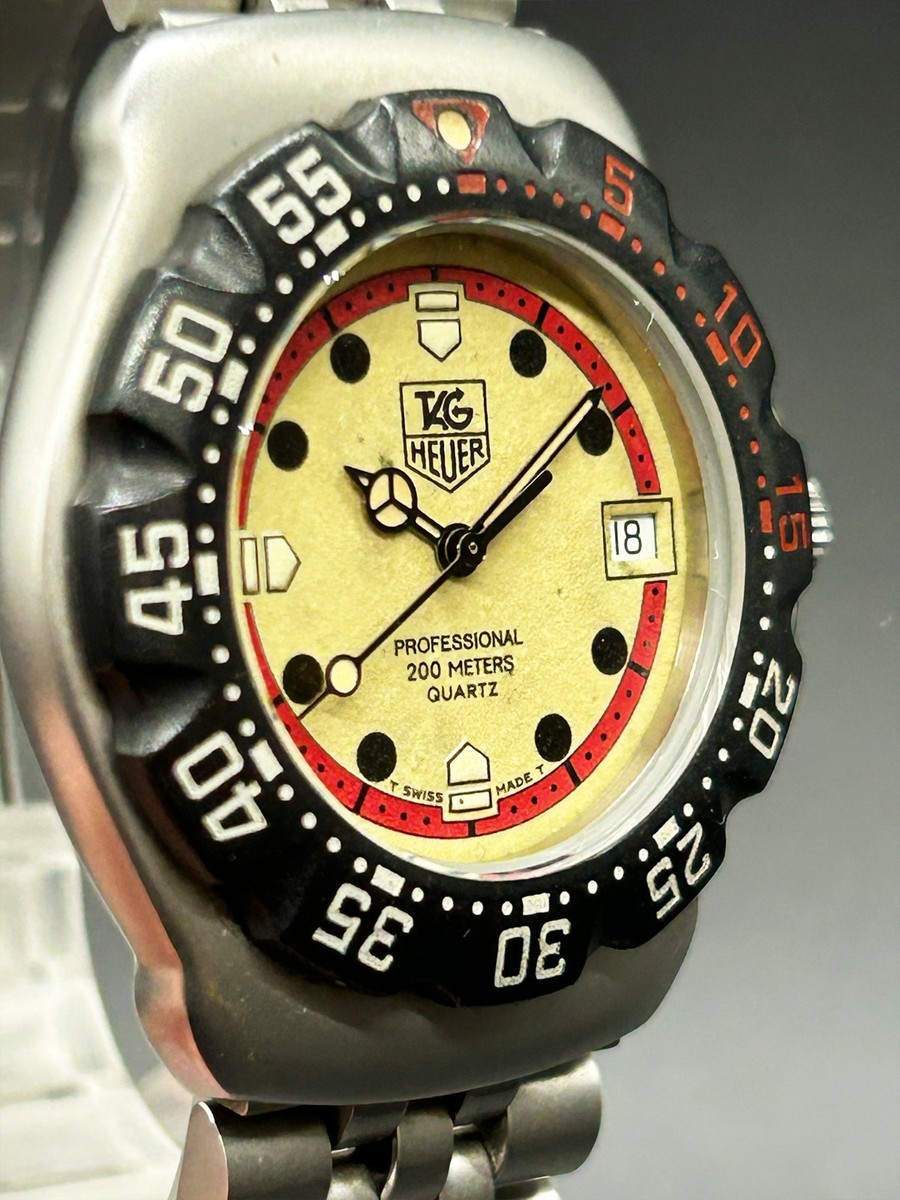 Near Mint** Vintage TAG Heuer Formula 1 371.513 Qz Men's Watch