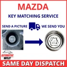 SECURITY LOCKING WHEEL NUT KEY BOLT MATCHING SERVICE UK, 21MM HEX FOR MAZDA