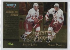 1995 Classic Draft Gold Printers Proof /249 Steven Lowe Andre Payette HOF 12gr