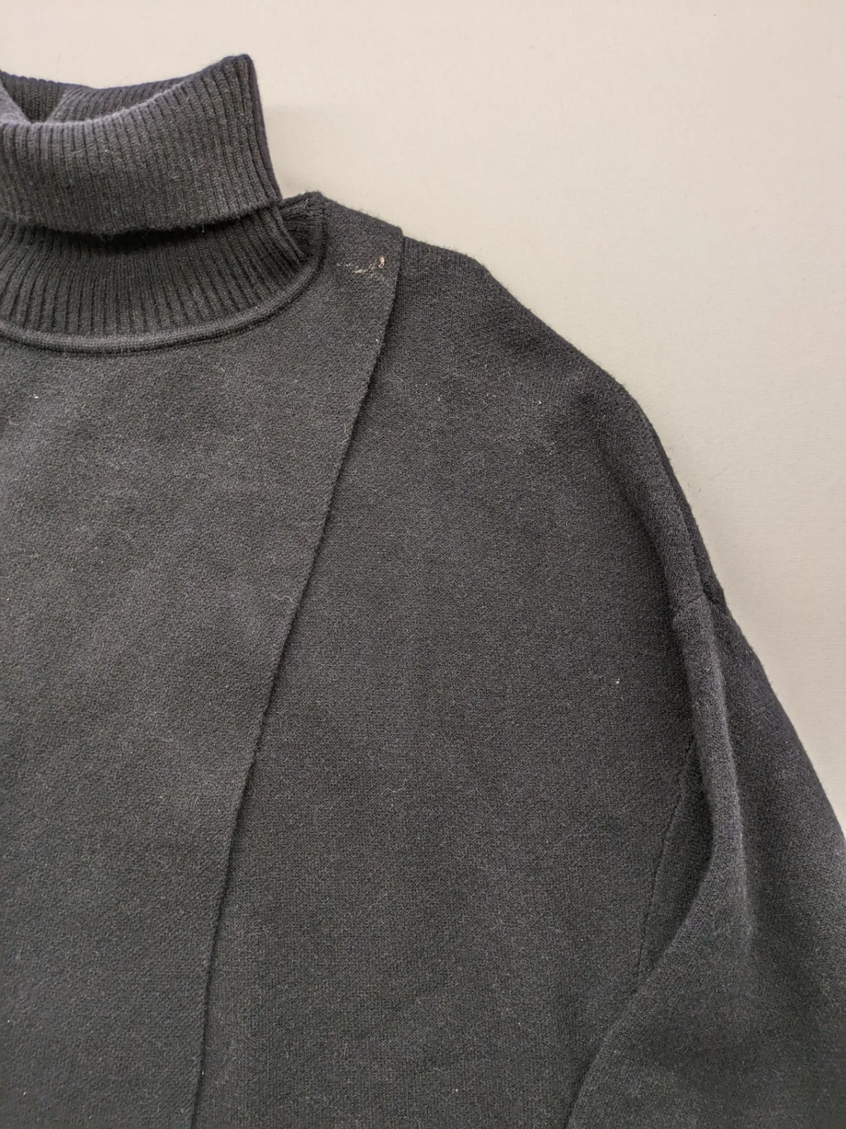 In Shape Damen Pullover L XL schwarz Rollkragen Strickpullover asymmetrisch 2389 image 10
