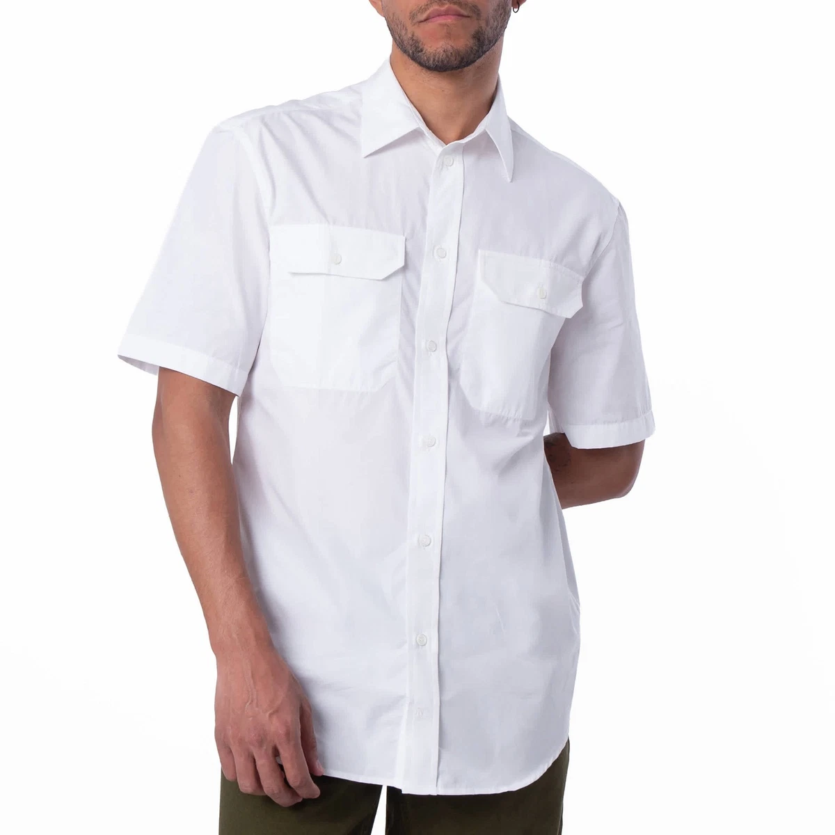 Burberry White Casual Button-Down Shirts for Men for sale | eBay
