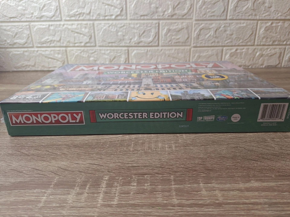 Monopoly City Edition Worcester EditionFree Top Trump Cards Included Brand New - Image 4 of 4
