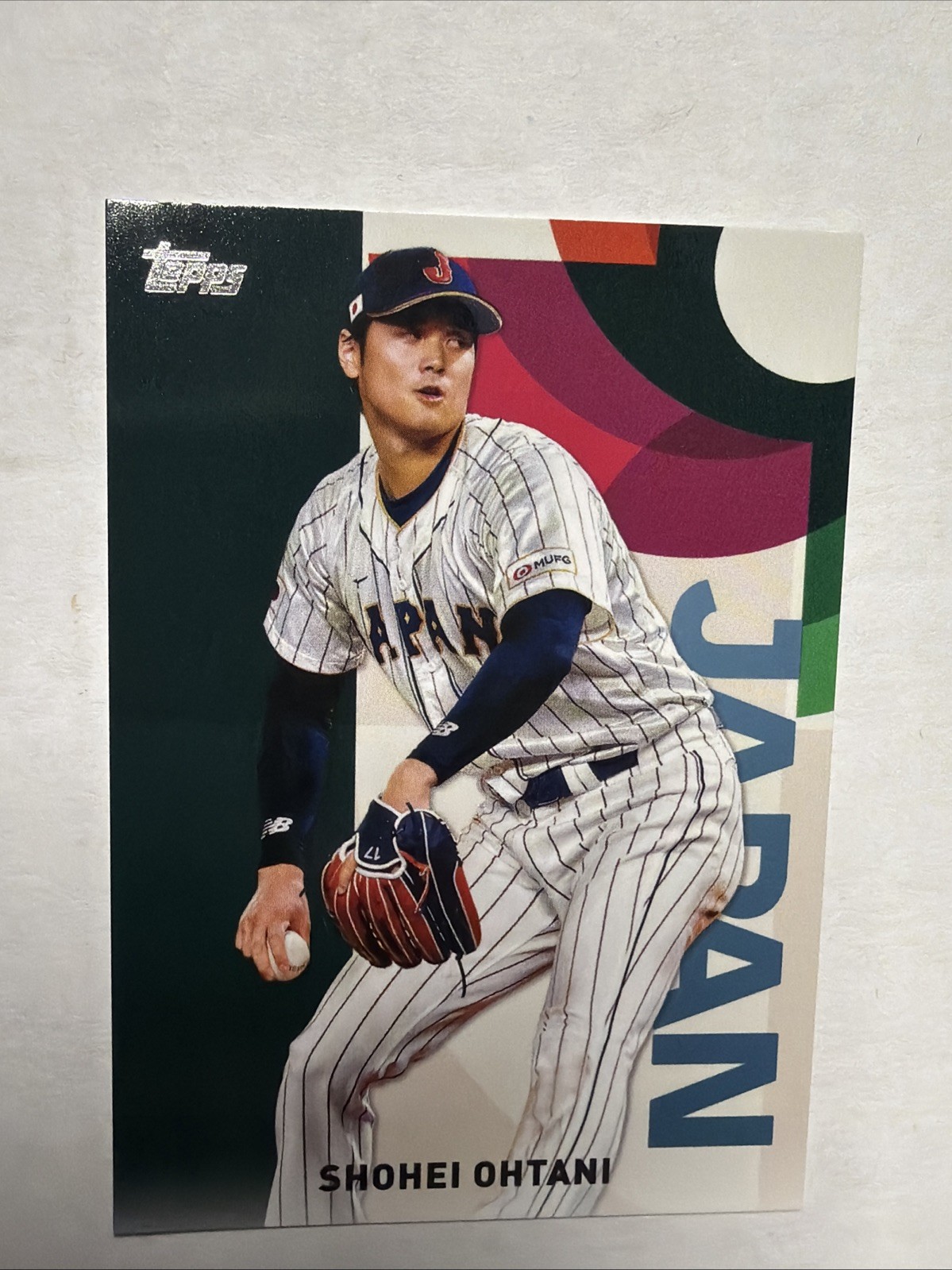 Shohei Ohtani 2023 Topps Japan #WBC-1 WBC Japanese National Team