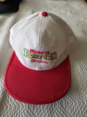 Rare 1993 Vintage Disney Toontown Flip Brim Diorama SnapBack 
