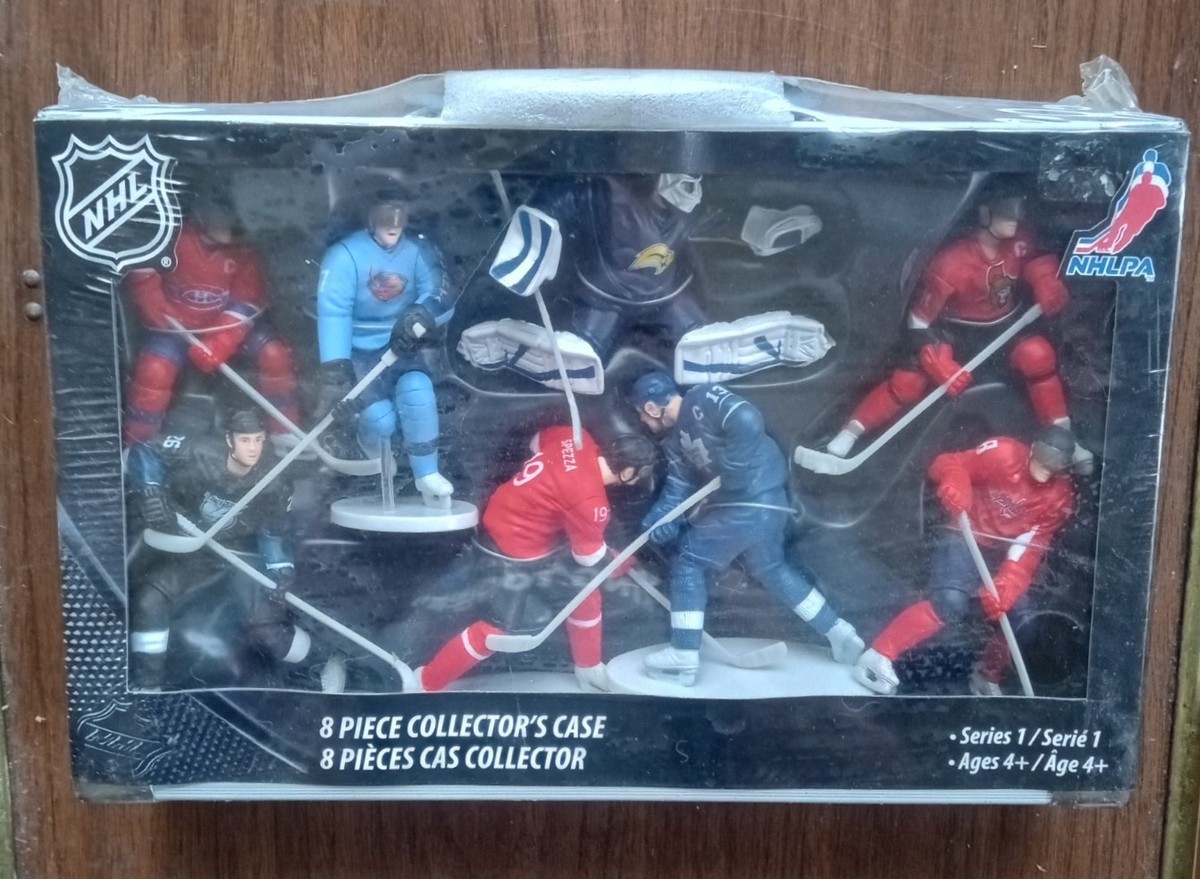 【まとめ売り】NFL NHL フィギュア グッズ まとめ売り 8 Piece Walmart NHL Series 1 Action Figure Collector's Case - New