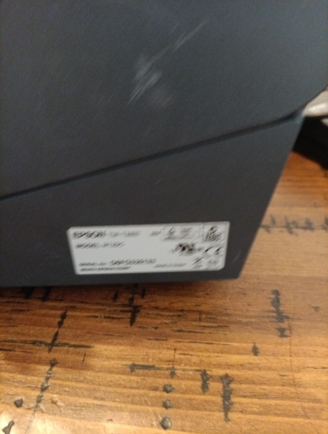 Epson TM-T88IIIP M129C POS Thermal Receipt Printer Parallel W/ Power Supply A10