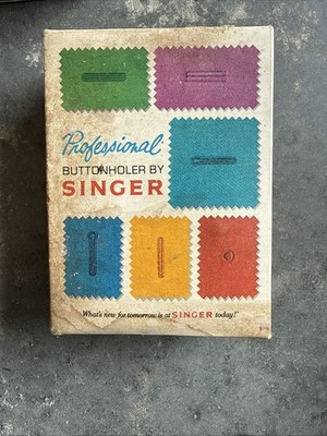 Singer Professional Buttonholer for Slant Needle Zig Zag Sewing Machines 