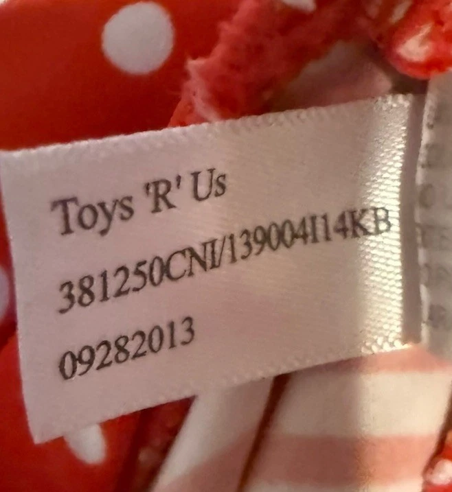 Traje de baño Koala bebé talla 9 meses traje de baño de una pieza rojo dama insecto Foto 4 de 4