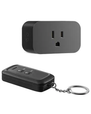DEWENWILS Indoor Remote Outlet with Keychain Remote, 100ft RF, 15A/1875W