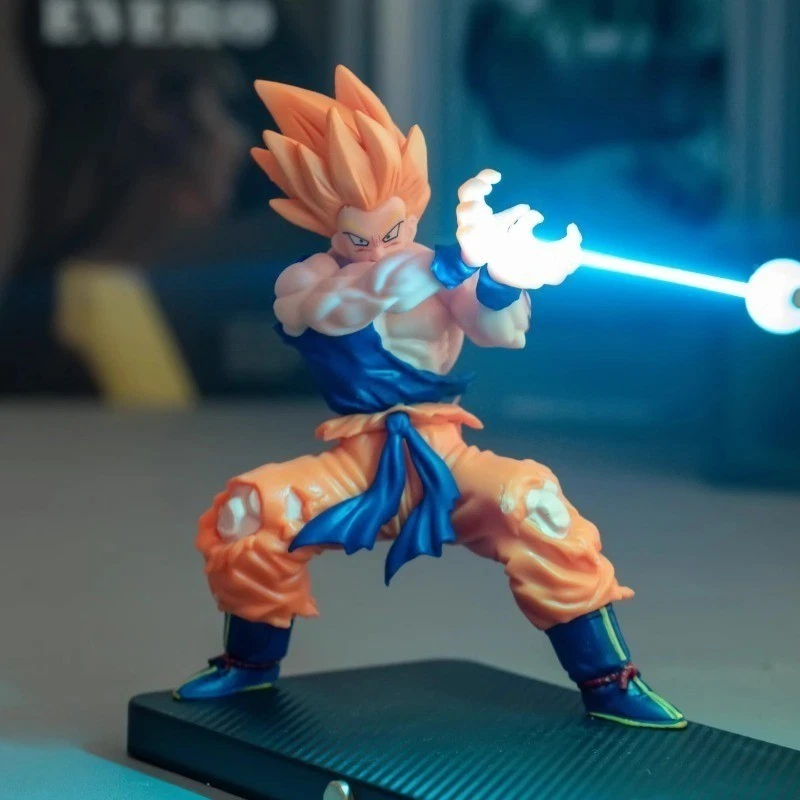 Luz Nocturna Kakarot Goku Dragon Ball Kamehameha Adornos de Atracción Magnética Foto 2 de 4