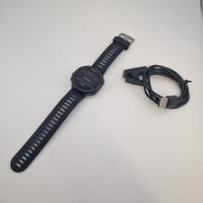Garmin Forerunner 735XT GPS Running Watch - Black/Grey Working Good Condition