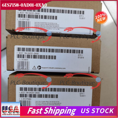 1PC Siemens 6ES7 158-0AD01-0XA0 6ES7158-0AD01-0XA0 PLC New in Box