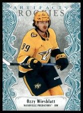 2025-26 Upper Deck Artifacts #171 Ozzy Wiesblatt Sky Blue