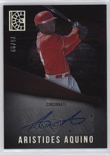 2022 Panini Capstone Auto Silver /99 Aristides Aquino #AU-AA Auto 0u66