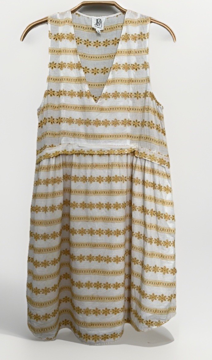 white and gold anthropologie dress MissJophiel Corset Strapless Light Gold Dress with Bow