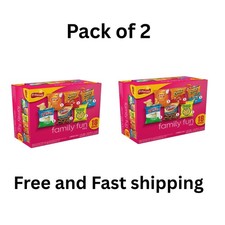 2 Pack Frito-Lay Family Fun Mix Variety Pack Snack Chips, 18 Count Multipack New