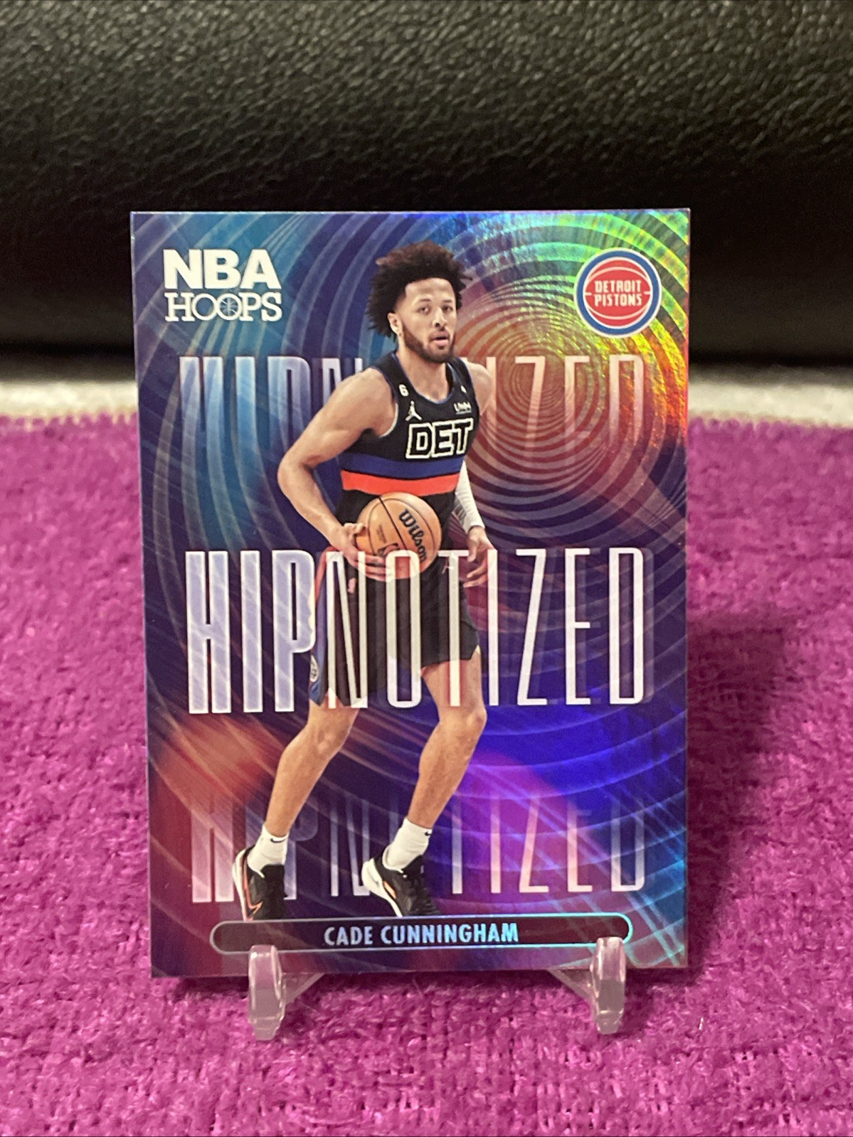 Panini 2023-24 NBA Hoops Cade Cunningham Detroit Pistons Hipnotized #17