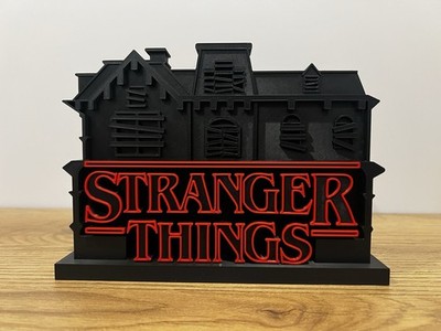 Stranger Things Creel House Stand Display 5 inch Tall 7 Inches Wide 1 Inch Thick