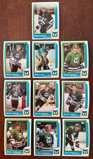 1986-87 Topps Hockey.  Hartford Whale  Lot ...  10  different players      NM/MT