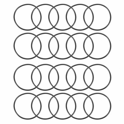 20Pcs Black Round Nitrile Butadiene Rubber   O-Ring 42.5mm OD 1.8mm Width  KD *l