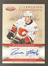 2012-13 Panini Certified Signatures Auto Autograph #CS-RH - ROMAN HORAK