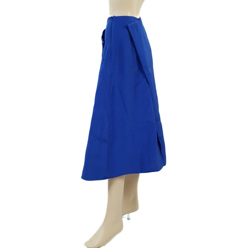Finery Women's A Line Midi Skirt Flare Blue Size 8UK NWT - Picture 7 of 12
