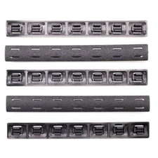 Black M-lok Handguard Protector Resistant Plastic Rail Cover for Mlok System
