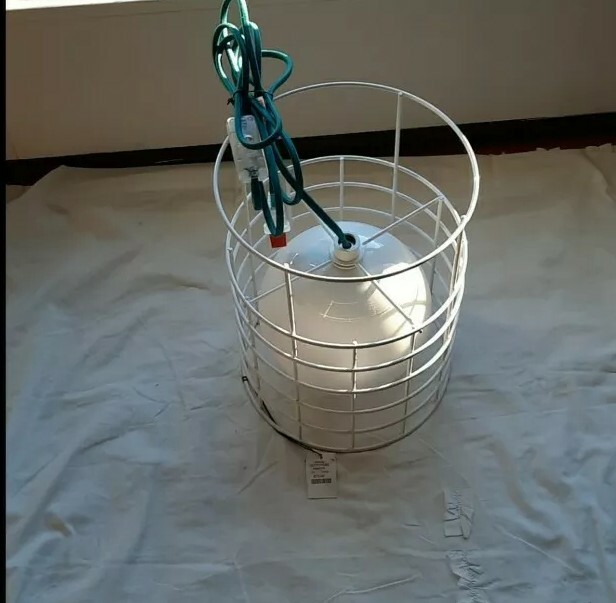 Urban Outfitters Industrial Pendant Light White | eBay