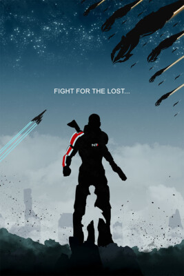 Mass Effect Video Game Science Fiction Role Play Wall Art Home - POSTER 20x30