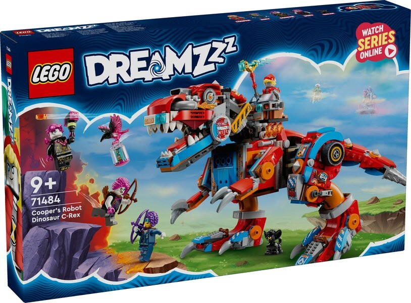 Робот-динозавр C-Rex Coopers LEGO DreamZZz 71484 N08/24 