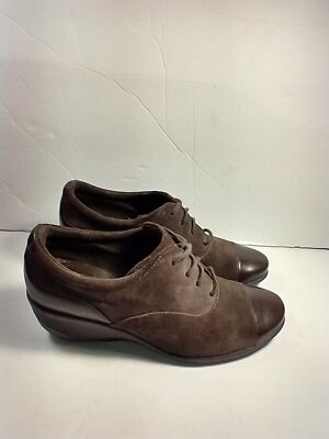 Rockport AdiPRENE By Adidas Suede Wedge Oxfords Shoes Women's sz 6 | eBay