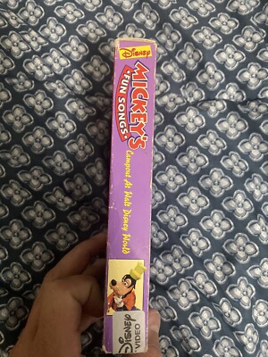 Sing Along Songs - Mickeys Fun Songs: Campout at Disney World (VHS