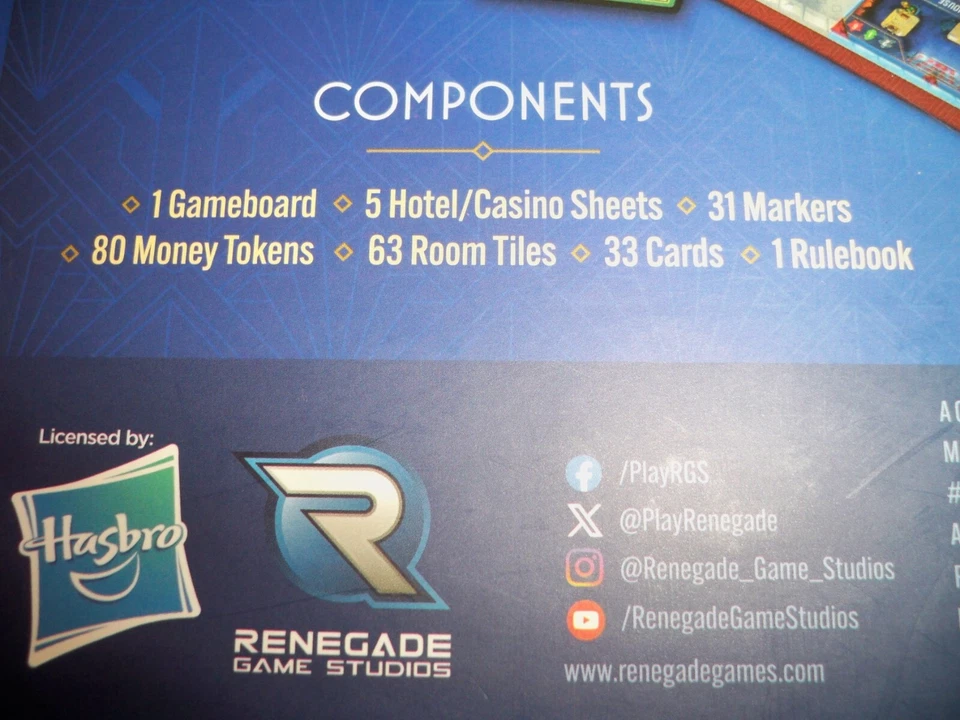 Vegas Showdown Bidding & Strategy Board Game - Complete Excellent Condition 2024 - Image 4 of 4