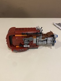 LEGO Star Wars: Rey's Speeder (75099) 100% Complete with instruction manual