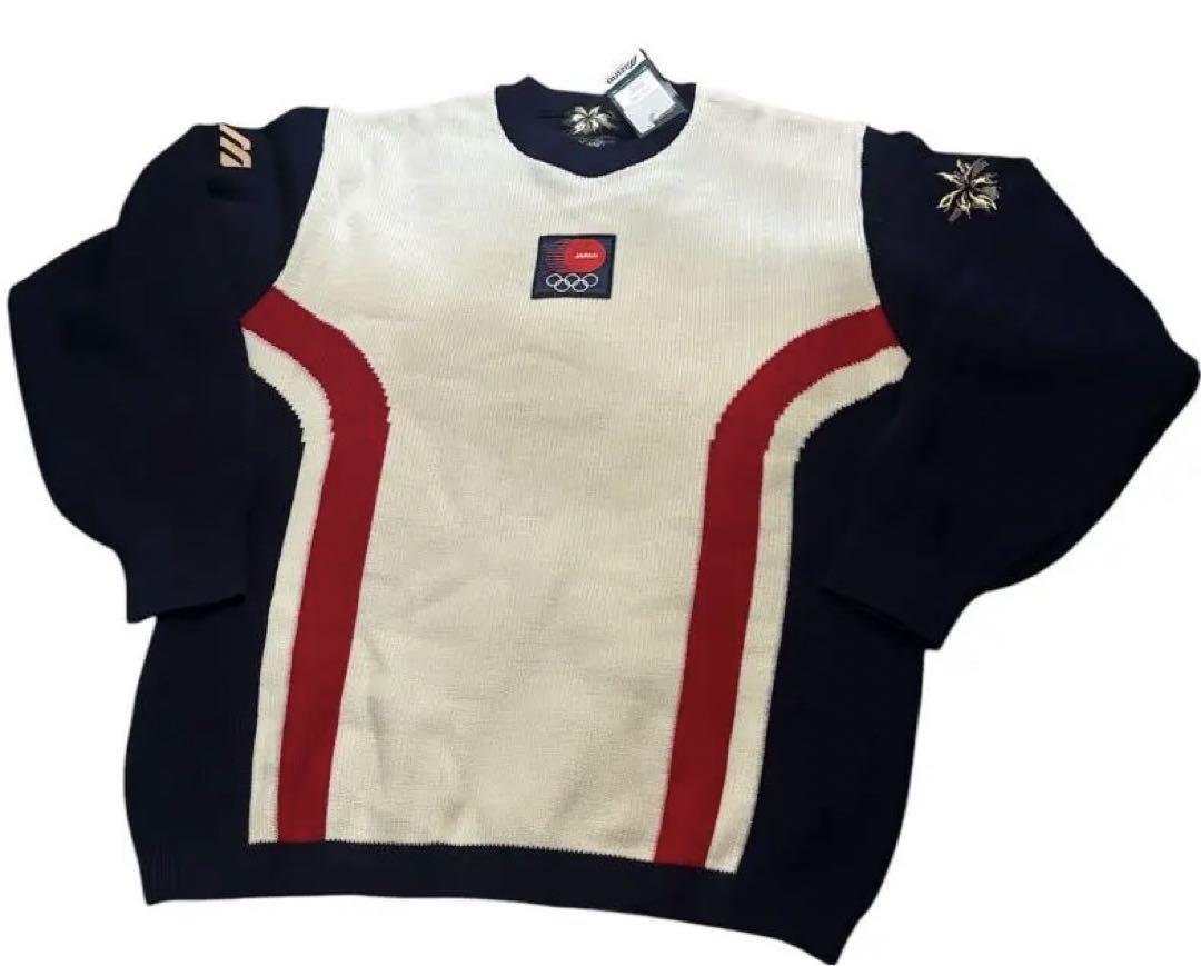 Final Mizuno Olympics Nagano Knit Sweater