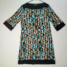 Women's Large Multi-Color Lily Trapeze Knee-length Dress Pre-owned 