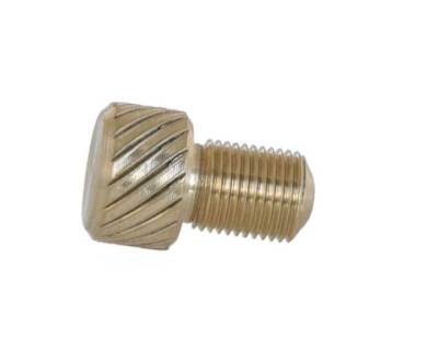 TS-Optics M8 x 0,75 Rändelschraube aus Messing, SRM875