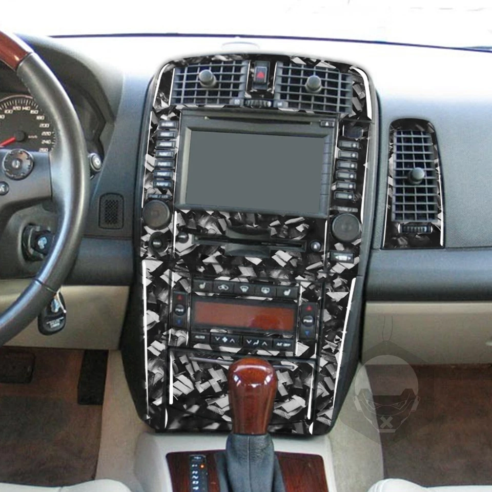 Kits de fibra de carbono forjada de 38 piezas cubierta interior completa para Cadillac CTS 2003-07 Foto 2 de 4