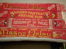 4 Fastnachtsschals Mainzer Fassenacht 2008/9/10/11 neu