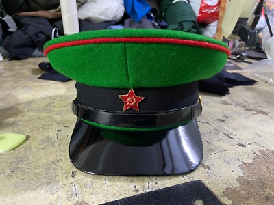KGB USSR Soviet Russian Officer KGB 1950 Military Visor Cap